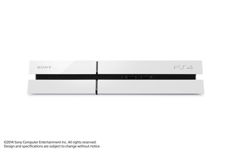 Sony索尼白色PS4高清图赏