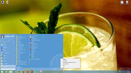 Microsoft微软Windows 8开始菜单Start Menu X 5.25版