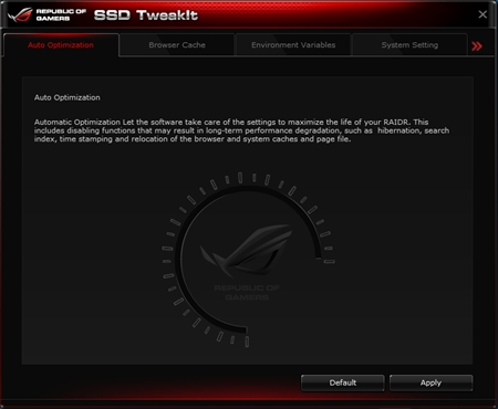 ASUS华硕SSD TweakIt固态硬盘管理工具V1.00.13版For Windows