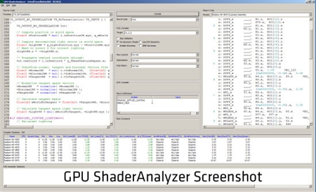 AMD GPU ShaderAnalyzer显卡性能分析工具1.59.0.3208版