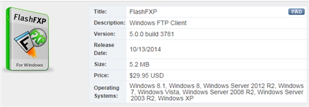 FlashFXP网站上传工具5.0.0.3781正式版