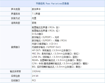 TempoTec节奏坦克Variation变奏曲声卡驱动3.0版WinXP-32